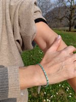 Vicenza - Piazzetta Palladio 2 - Armband Crivelli SMERALDO in Weißgold Smeraldo 5.20 Ct 421-BR-OV-4-3 - 421-BR-OV-4-3